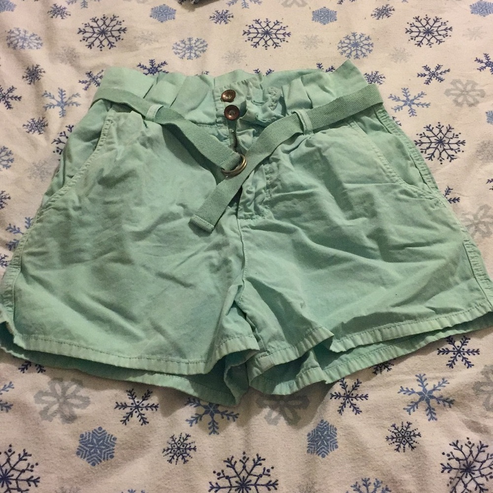 High waisted shorts